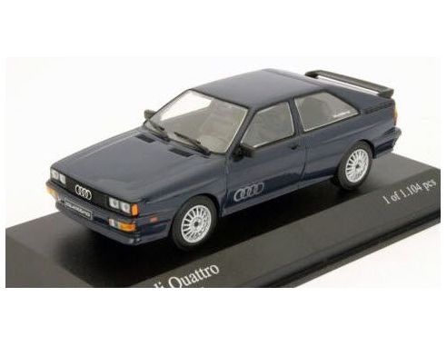 MINICHAMPS 430019425 Audi 4 Copenaghen Blu 1981 1:43  Modellino