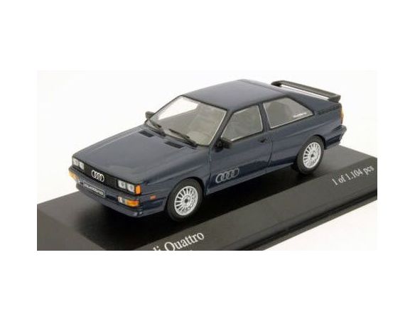 MINICHAMPS 430019425 Audi 4 Copenaghen Blu 1981 1:43  Modellino