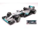 BBURAGO BU18001H MERCEDES AMG PETRONAS W07 HYBRID L.HAMILTON 2016 N.44 1:18 Modellino