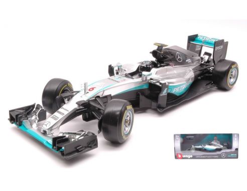 Bburago BU18001R MERCEDES AMG PETRONAS W07 HYBRID N.ROSBERG 2016 N.6 WORLD CHAMPION 1:18 Modellino