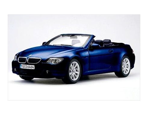 Kyosho 03512BL Bmw Serie 6 Blu 645 Ci Convertible 2004 1:43  Modellino