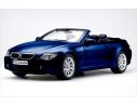 Kyosho 03512BL Bmw Serie 6 Blu 645 Ci Convertible 2004 1:43  Modellino