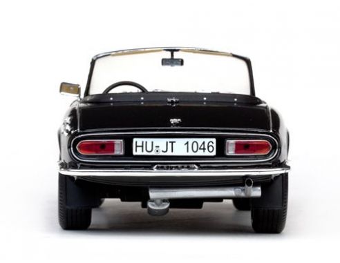 SunStar 01046 Triumph Spitfire MKIV Convertible nera 1:18 Modellino