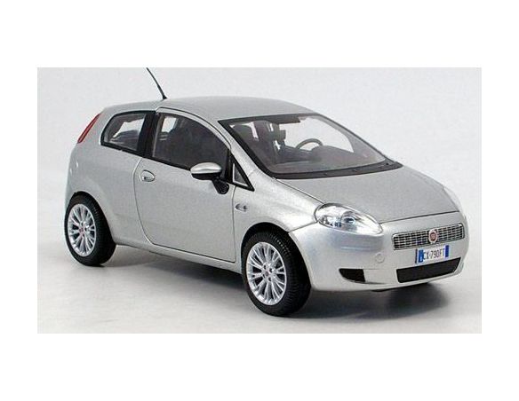 Mondo Motors MM50022 FIAT GRANDE PUNTO 2006 GRIGIA 1:18 Modellino