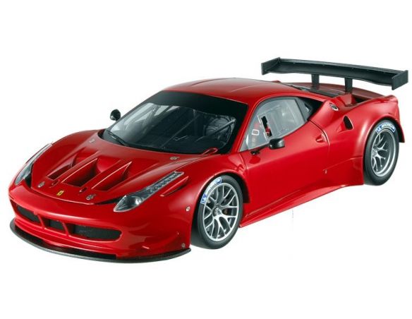 Hot Wheels Elite 2860 Mattel Ferrari 458 Italia GT2 1:18 Modellino