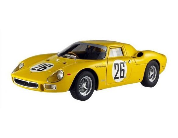 Hot Wheels Elite P9901 Ferrari 250 Le Mans 1965 No.26  1:18 Modellino