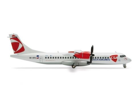 HERPA AEREO 552332 CZECH AIRLINES ATR-72-200 1/200 Modellino
