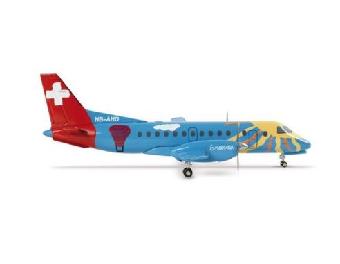 HERPA AEREO 553247 CROSSAIR SAAB 340 1/200 Modellino