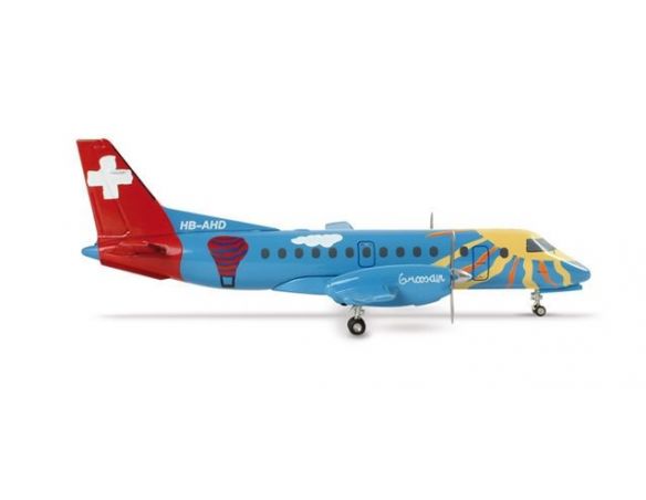 HERPA AEREO 553247 CROSSAIR SAAB 340 1/200 Modellino