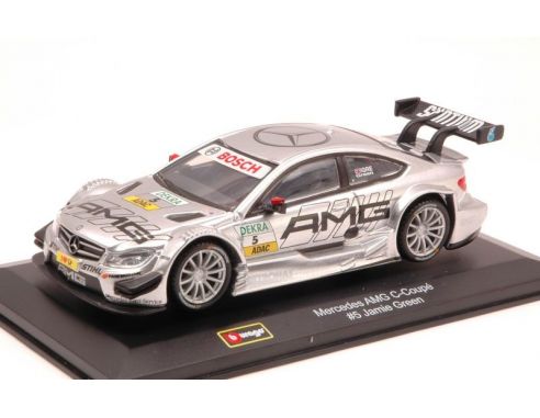Bburago BU41151A MERCEDES AMG C-COUPE' N.11 G.PAFFET DTM 2012 1:32 Modellino