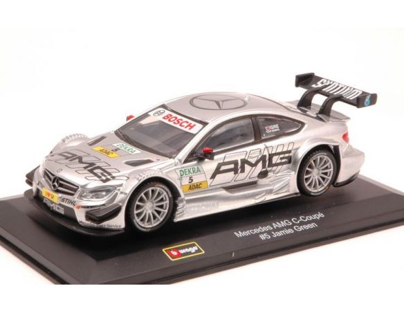 Bburago BU41151A MERCEDES AMG C-COUPE' N.11 G.PAFFET DTM 2012 1:32 Modellino