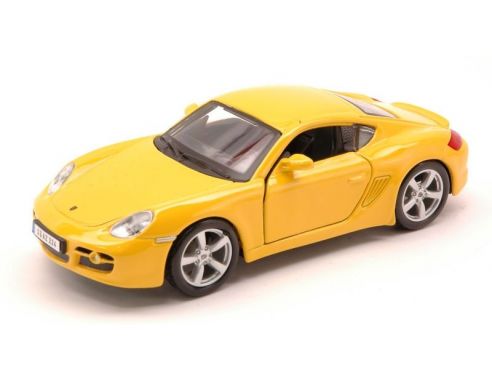 Bburago BU43100D PORSCHE CAYMAN YELLOW 1:32 Modellino
