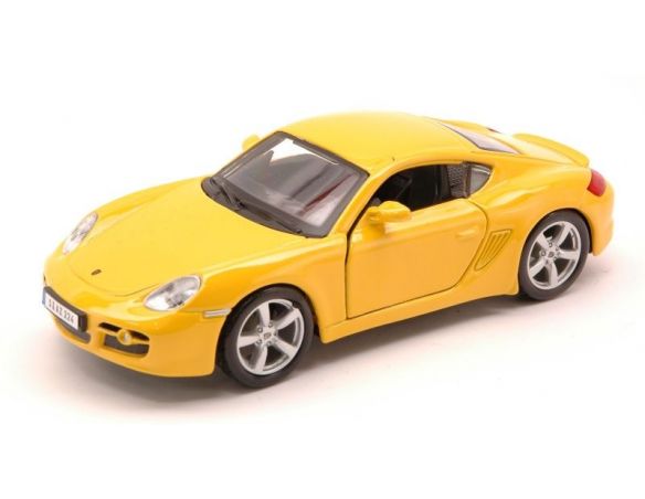 Bburago BU43100D PORSCHE CAYMAN YELLOW 1:32 Modellino