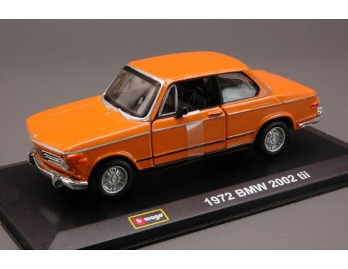 Bburago BU43210C BMW 2002 TII ORANGE 1:32 Modellino
