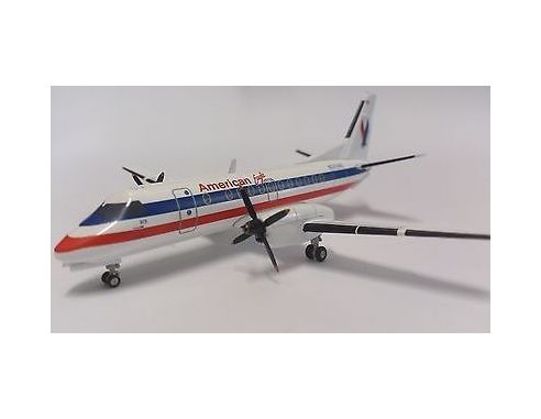 HERPA AEREO 553148 AMERICAN AIRLINES SAAB 340 1/200 Modellino