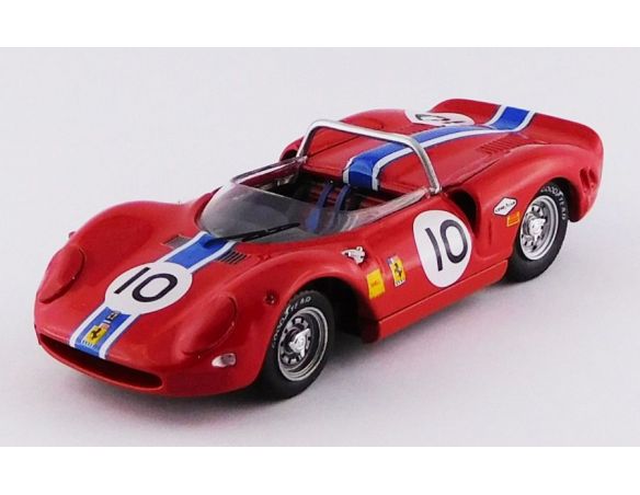 Best Model BT9653 FERRARI 365 P2 N.10 3rd GP CANADA MOSPORT 1965 PEDRO RODRIGUEZ 1:43 Modellino