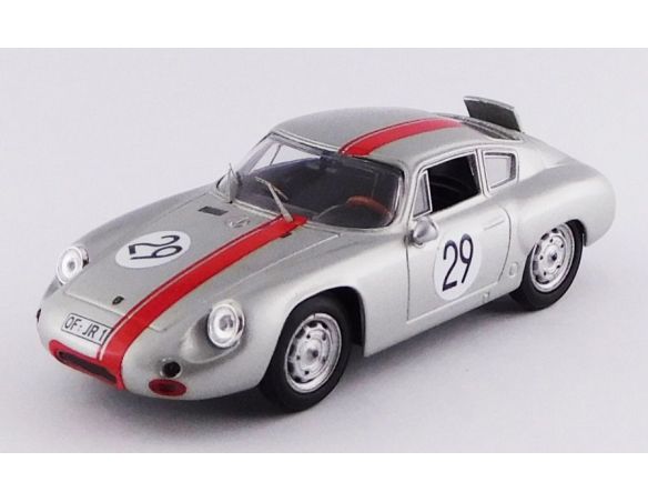 Best Model BT9655 PORSCHE 356 ABARTH DNF 1000 KM NURBURGRING 1963 RANK-WUTHERICH 1:43 Modellino