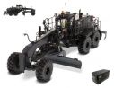 Diecast Master DM85522 MOTOR GRADER CAT 18M3 BLACK 1:50 Modellino