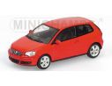 MINICHAMPS 400054400 Volkswagen Polo IV 2005 Rossa 1:43  Modellino