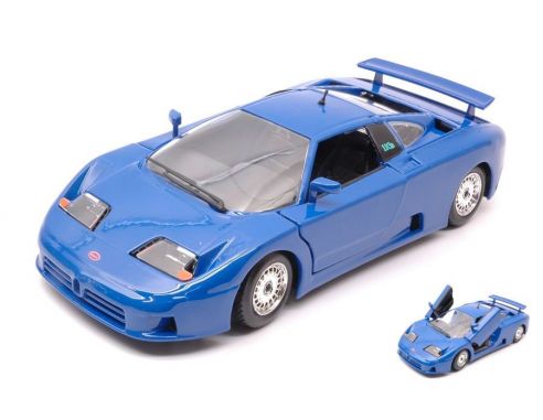 Bburago BU22025BL BUGATTI EB 110 1991 BLUE 1:24 Modellino