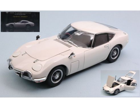 Ebbro EB24030 TOYOTA 2000 GT 1967 WHITE 1:24 Modellino