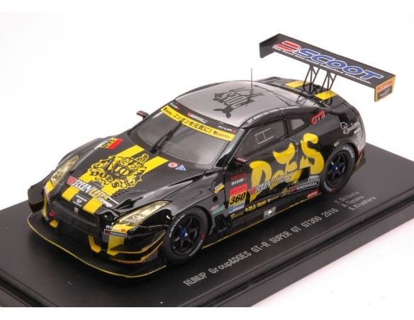 Ebbro EB45403 NISSAN GT-R N.360 SUPER GT300 2016 Y.SHIBATA-A.TANAKA-S.KIYOHARA 1:43 Modellino