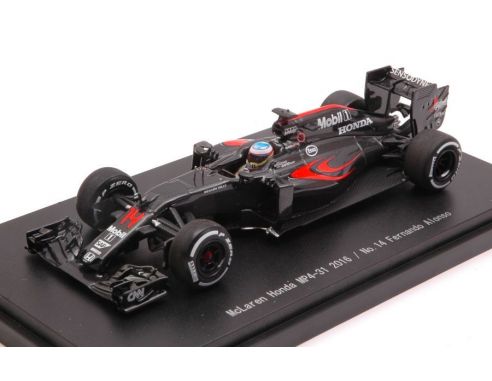 Ebbro EB45486 MC LAREN HONDA MP4-31 FERNANDO ALONSO 2016 N.14 1:43 Modellino