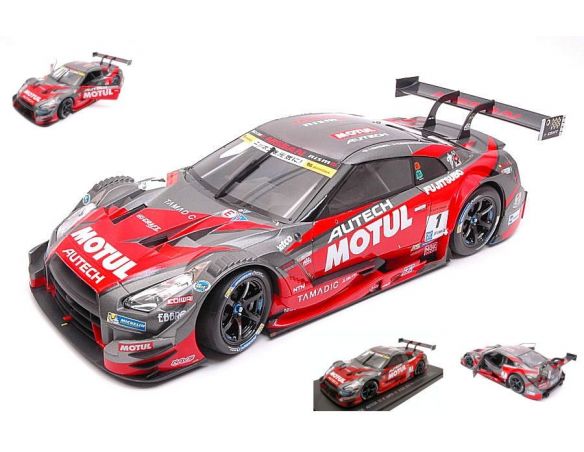 Ebbro EB81071 NISSAN GT-R N.1 WINNER FUJI GT500 2016 T.MATSUDA-R.QUINTARELLI 1:18 Modellino