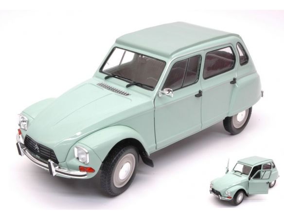 Solido SL1800302 CITROEN DYANE 6 1967 VERT JADE 1:18 Modellino