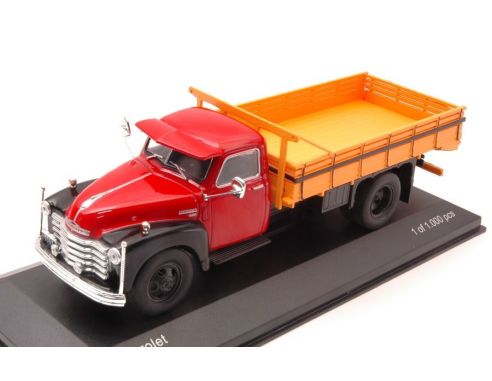 White Box WB193 CHEVROLET 6400 RED/BLACK 1:43 Modellino