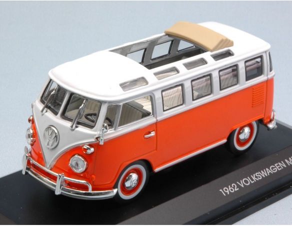 Yat Ming YM43208OR VW MICROBUS 1962 ORANGE 1:43 Modellino