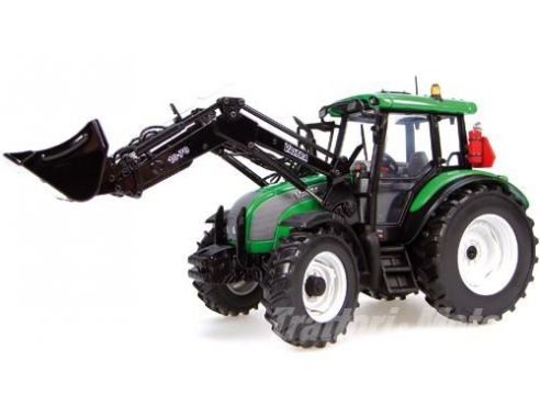 Universal Hobbies UH2751 TRATTORE VALTRA C SERIES WITH FRONTLOADER 1:32 Modellino