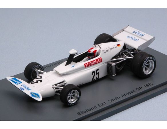 Spark Model S3382 MARCH 721 R.STOMMELEN 1972 N.25 13th SOUTH AFRICAN GP 1:43 Modellino