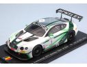 Spark Model SB131 BENTLEY CONTINENTAL GT3 N.7 18th 24 H SPA 2016 SMITH-ABRIL-KANE 1:43 Modellino