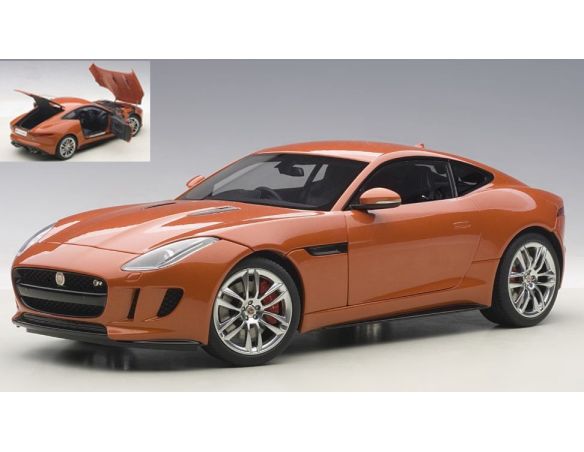 Auto Art / Gateway AA73653 JAGUAR F-TYPE 2015 R COUPE' ARANCIO 1:18 Modellino