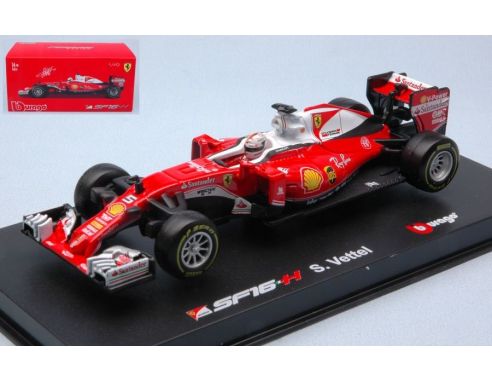 Bburago BU36804V FERRARI SF16-H F1 S.VETTEL 2016 N.5 1:43 Modellino