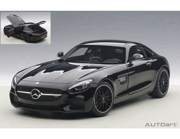 Auto Art / Gateway AA76313 MERCEDES AMG GT S BLACK 1:18 Modellino