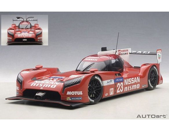 AUTOART AA81578 NISSAN GT-R LM NISMO LM 2015 PLA-MARDENBOROUGH-CHILTON N.23 1:18 Modellino