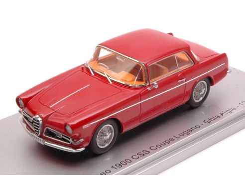 Kess Model KS43000214 ALFA ROMEO 1900 CSS COUPE' LUGANO GHIA AIGLE 1957 RED 1:43 Modellino