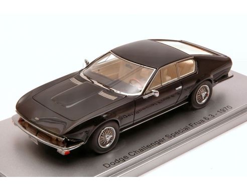 Kess Model KS43034000 DODGE CHALLENGER SPECIAL FRUA 6.3 1970 BLACK LIM.400 1:43 Modellino