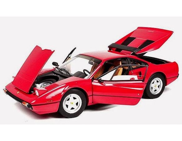 Hot Wheels T6923 Ferrari 308 GTB Rossa 1978 Serie Elite  1:18 Modellino
