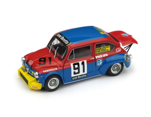 Brumm BM0559 FIAT ABARTH 1000 N.91 COPPA CARRI 1973 RINO AMIGHINI LIM.250 PCS 1:43 Modellino