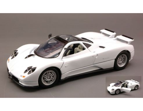Motormax MTM73272WH PAGANI ZONDA C12 1999 WHITE 1:24 Modellino