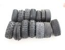 Stock 219 Gomme Vari Modelli Strada / Enduro 1:8 Ricambi Accessori Modellino