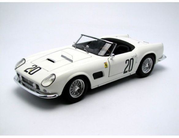 Hot Wheels Elite T6931 FERRARI 250 GT CALIFORNIA Spider 69 No.20 1/18 Modellino