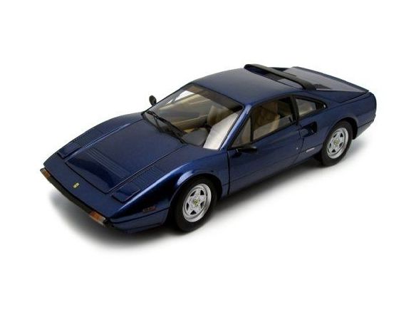 Hot Wheels HWT6924 FERRARI 308 GTB BLUE 1:18 Modellino