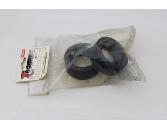 Team KYOSHO 57651Coppia Ruote gommapiuma Buggy Auto 1:10 colore nero Ricambi Accessori Modellino