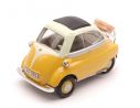 Cararama Motorama CA12370CR BMW ISETTA 250 YELLOW CREAM 1:43 Modellino