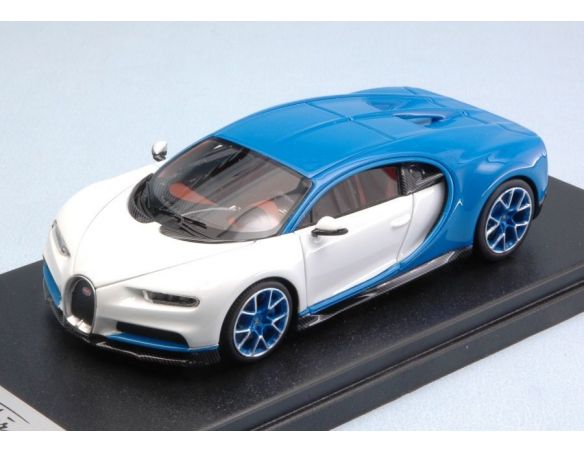 Looksmart LS459D BUGATTI CHIRON 2016 LIGHT BLUE SPORT/GLACIER 1:43 Modellino