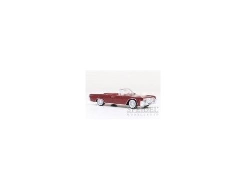 Neo Scale Models NEO47050 LINCOLN CONTINENTAL CONVERTIBLE RED 1961 1:43 Modellino